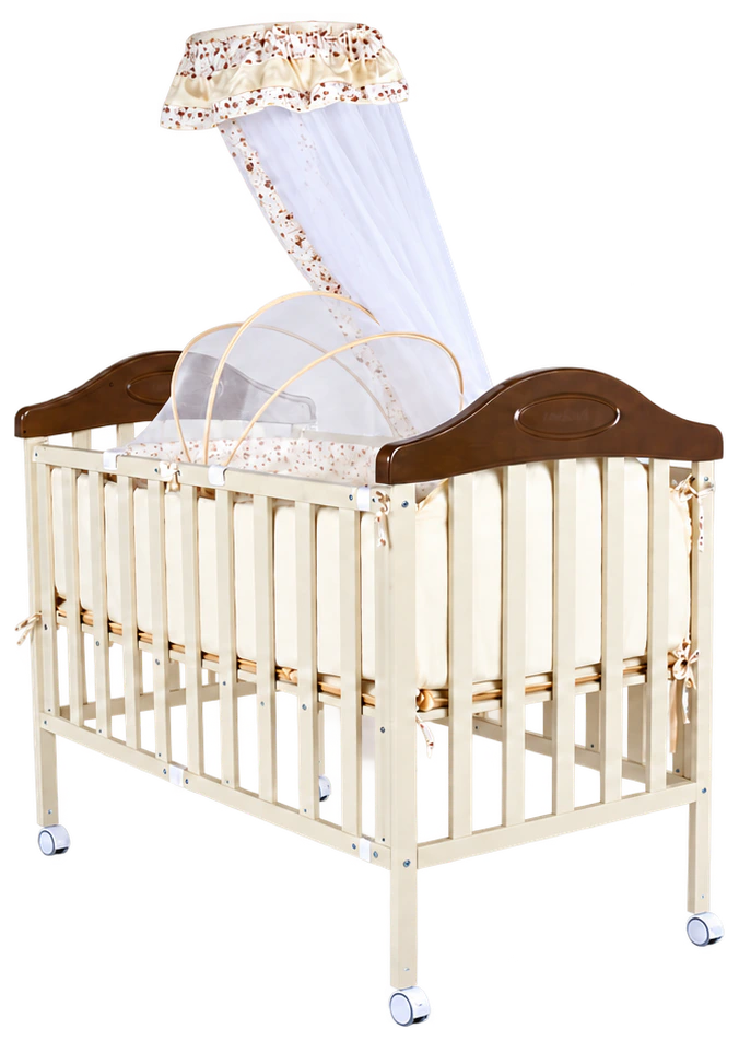 Cool Baby 538 ZD wooden baby cot with canopy