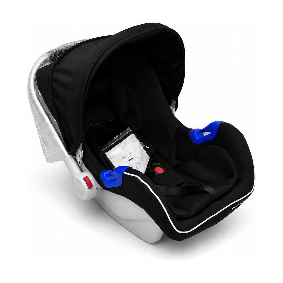 Infant car seat model CC53 G101 in black, front view