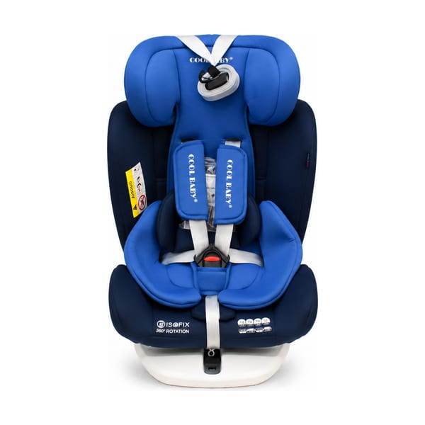 Car seat model Murphy 916 in blue, front view