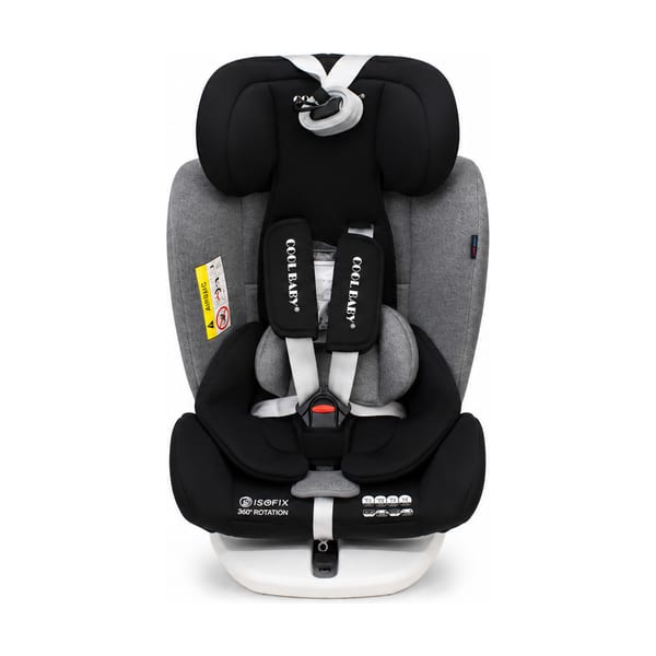 Car seat model Murphy 916 in grey, front view