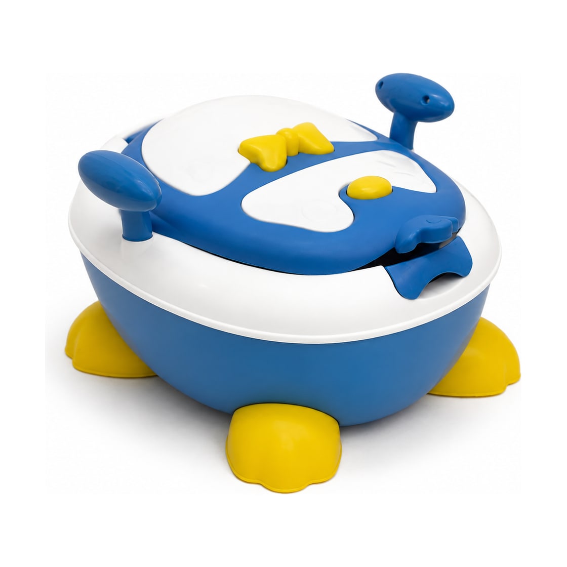 Potty chair model 6001 in blue, front view