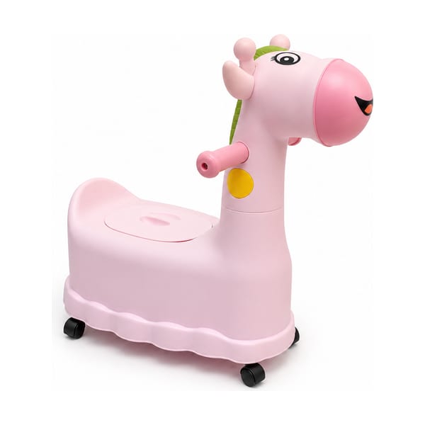 Character potty chair model 8101 in pink, front view