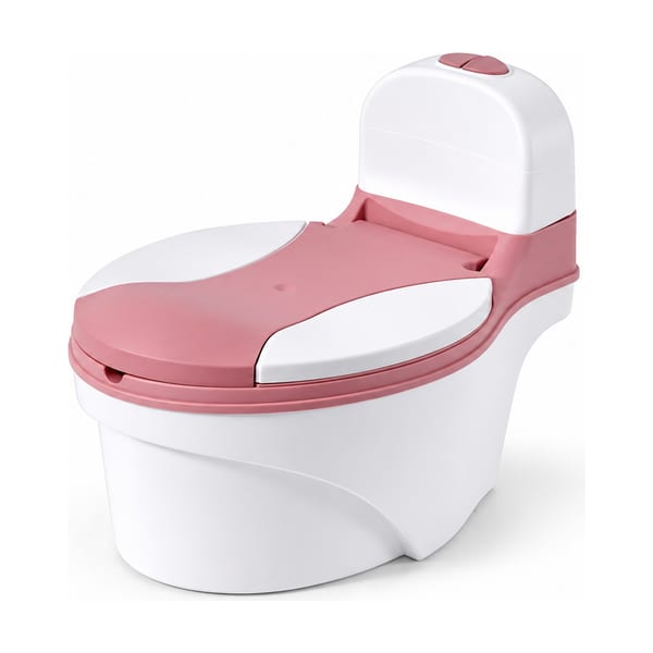 Potty chair model 8885 in pink, front view