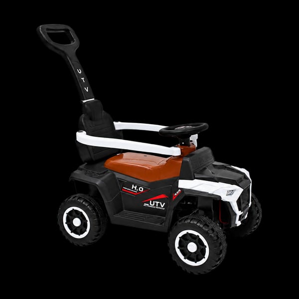 Ride-on car model YCB8339 in black, front view