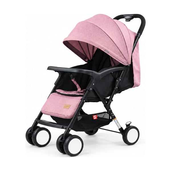 Stroller model 201 in pink, front view