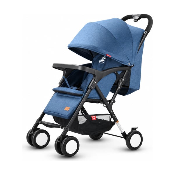 Stroller model 202 in blue, front view