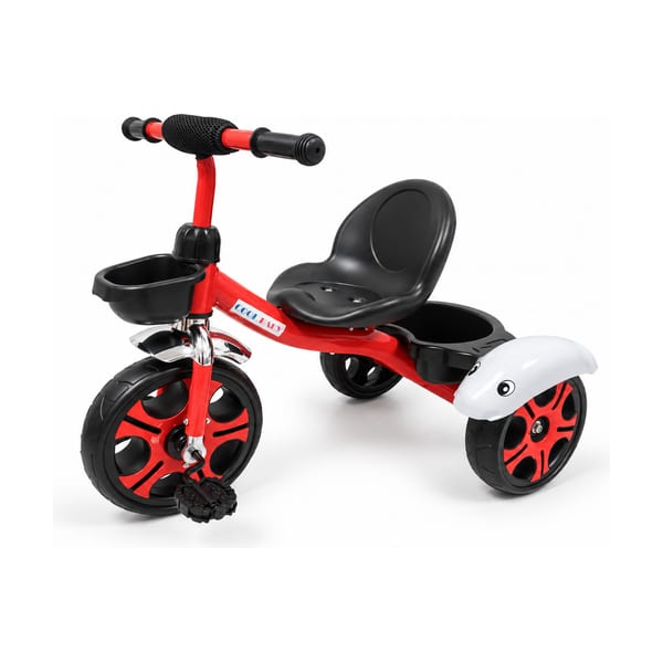 Tricycle model 5542 in red, front view