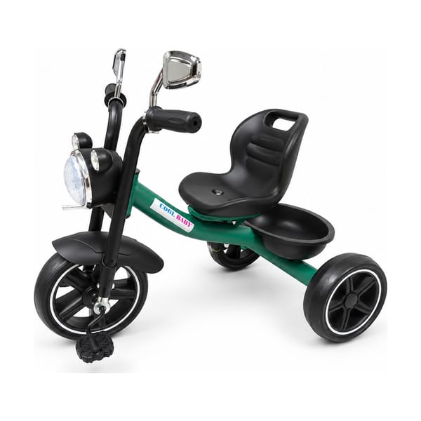 Tricycle model 803 in green, front view